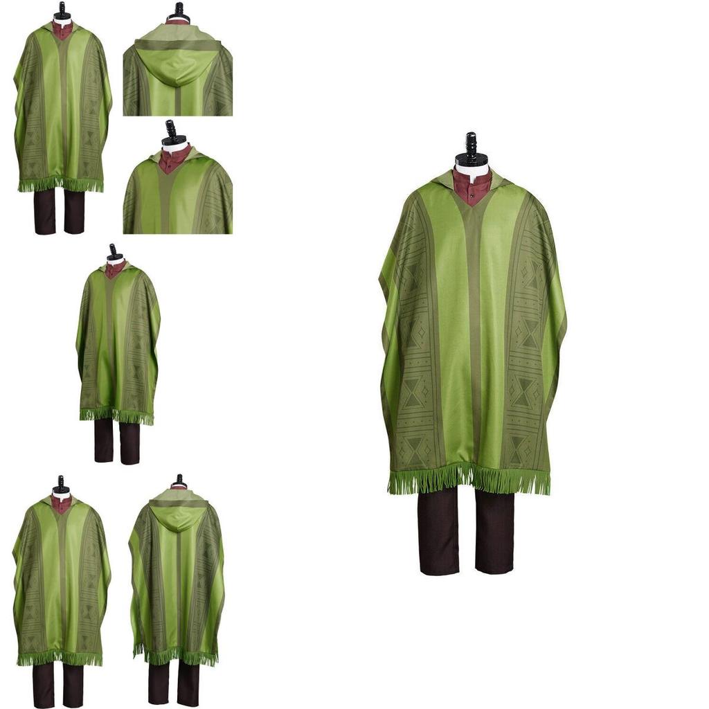 คอสเพลย์ Encanto Bruno สำหรับเด็กและผู้ใหญ่ ทำจากวัสดุโพลีเอสเตอร์คุณภาพสูง