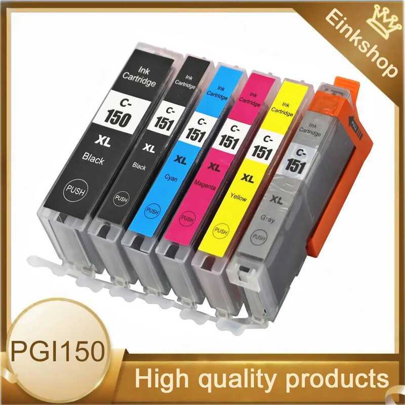 PGI150 CLI151 ตลับหมึก PGI 150 CLI 151 สําหรับ Canon PIXMA MG7510 IP7210 iP8710 MX721 Ix6810 เครื่อง