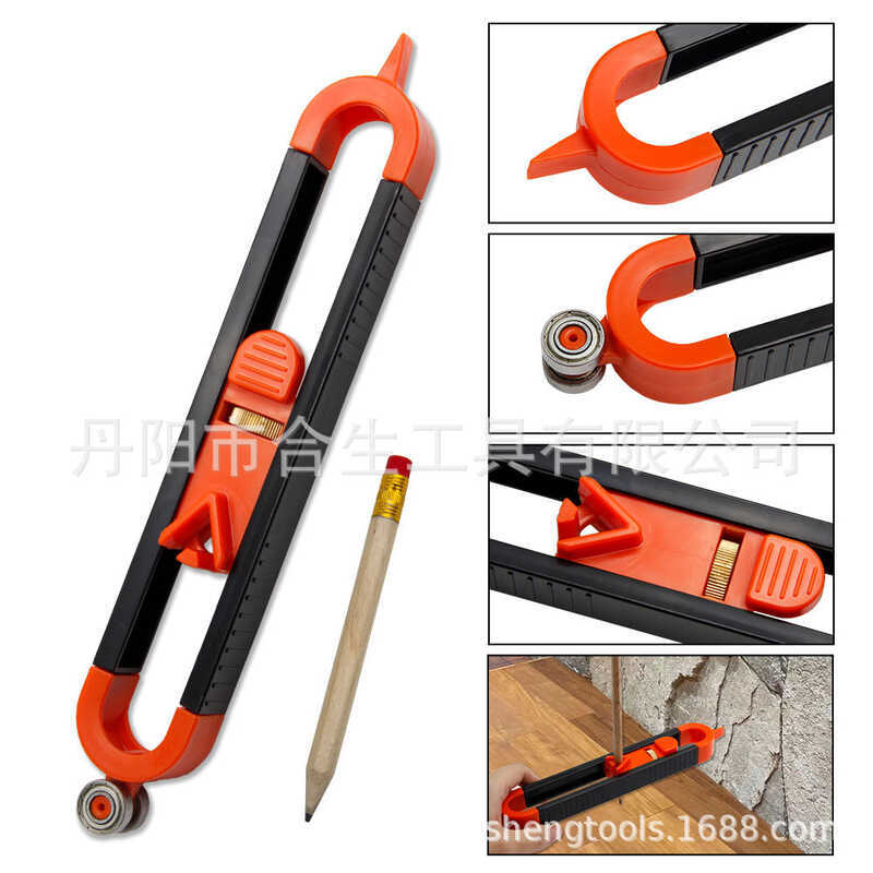 Profiling Gauge การวัดงานไม้ Profiling Gauge ไม่สม่ําเสมอวัดงานไม้ Arc Profile Gauge Profiler