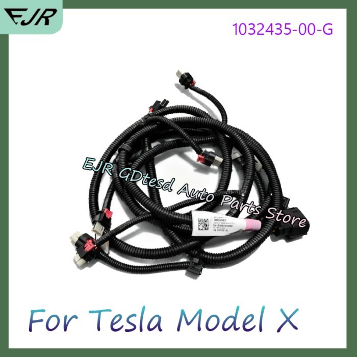 For Tesla Model X Rear Bumper Radar Harness Rear Bumper Wiring Harness (Excluding video cable)  103