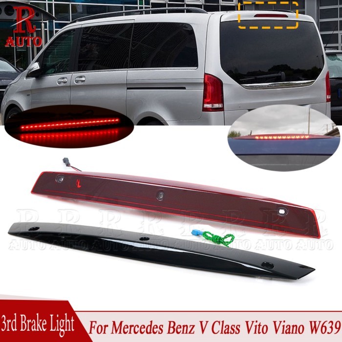 For Benz Vito Viano W639 2003-up Car Brake Light 3RD Third Brake Light Car Stop Lamp Rear High Moun
