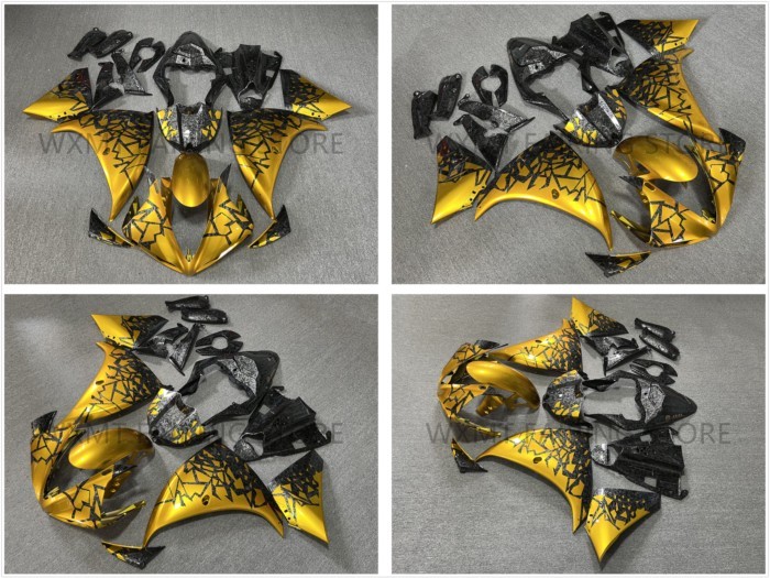 NEW ABS Motorcycle Injection mold full Fairing Kit fit For YZF R1 2009 2010 2011 YFZ-R1 09 10 11 Bo