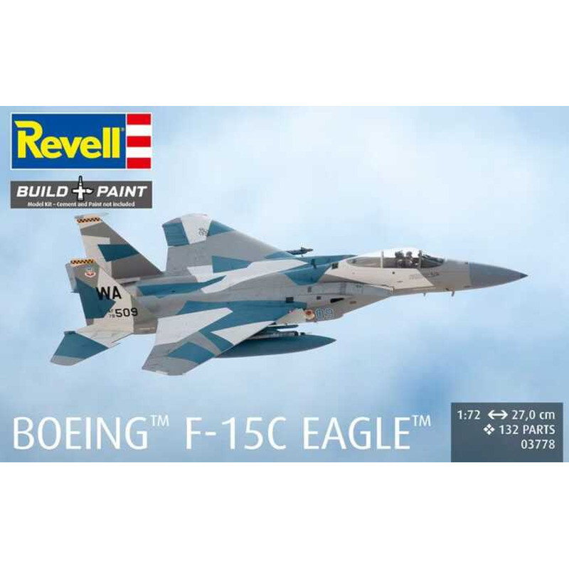 Revell 03778 Boeing F-15C Eagle 1/72 Static model kit