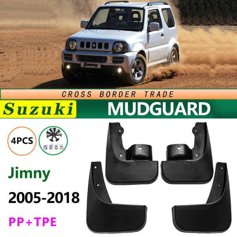 เหมาะสําหรับ 05-18 Jimny Suzuki Suzuki Jimny Car Tyre Fender Leather Modification
