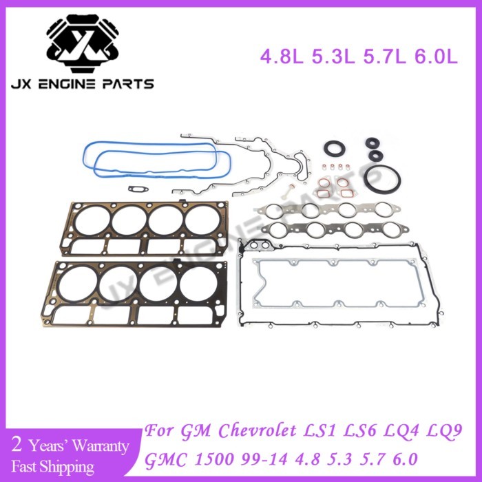 Engine Rebuild Kit Full Gasket Set For GM Chevrolet LS1 LS6 LQ4 LQ9 Silverado Express 3500 GMC 1500