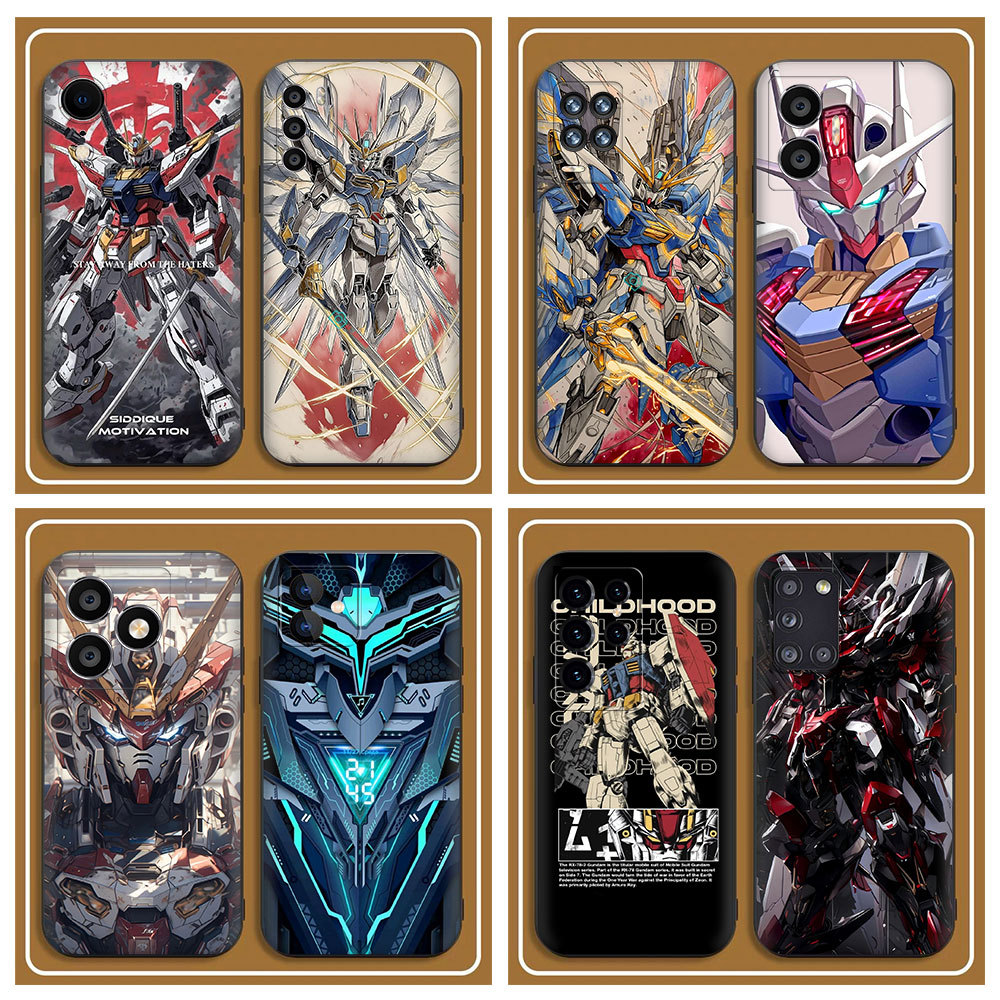 เคสโทรศัพท์แฟชั่นสําหรับ OPPO A92 A92S A72 A52 A93 A94 A95 A96 A74 F17 Pro 883R Gundam ปกอ่อน