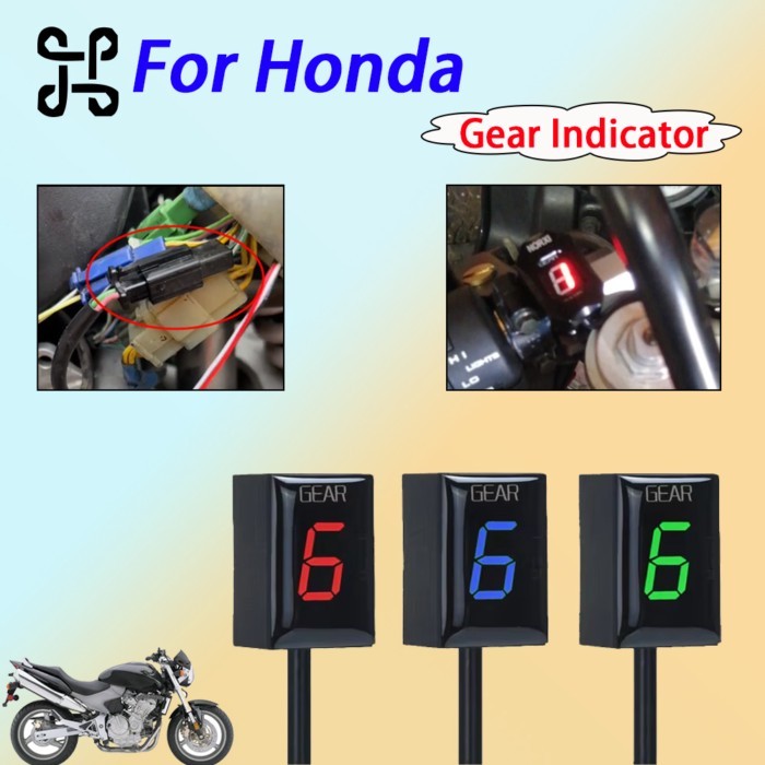 Motorcycle Gear Indicator For HONDA CB400SF CB 400 SF CB 600 CB 900 F CB600S CB900F CB1100SF CB1300