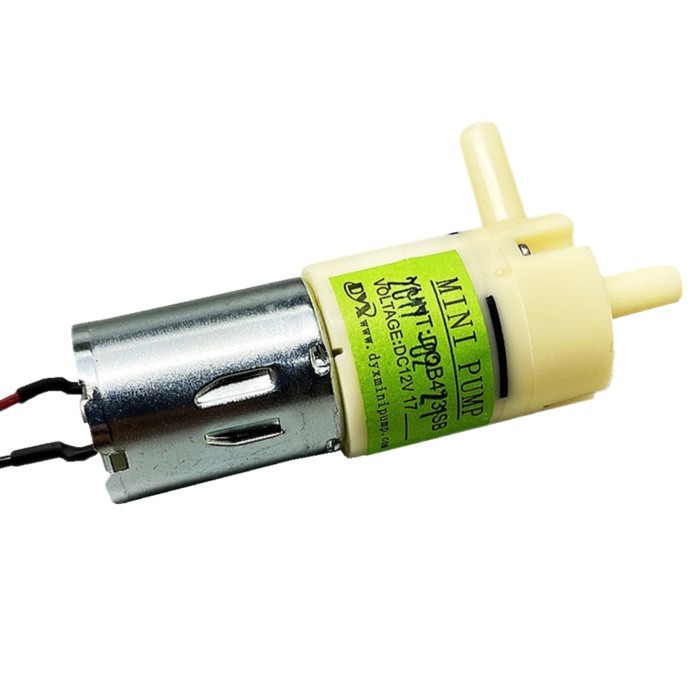 New carbon brush 370 land self-priming pump DC 12 volts low noise diaphragm pump flow 0.9 liters