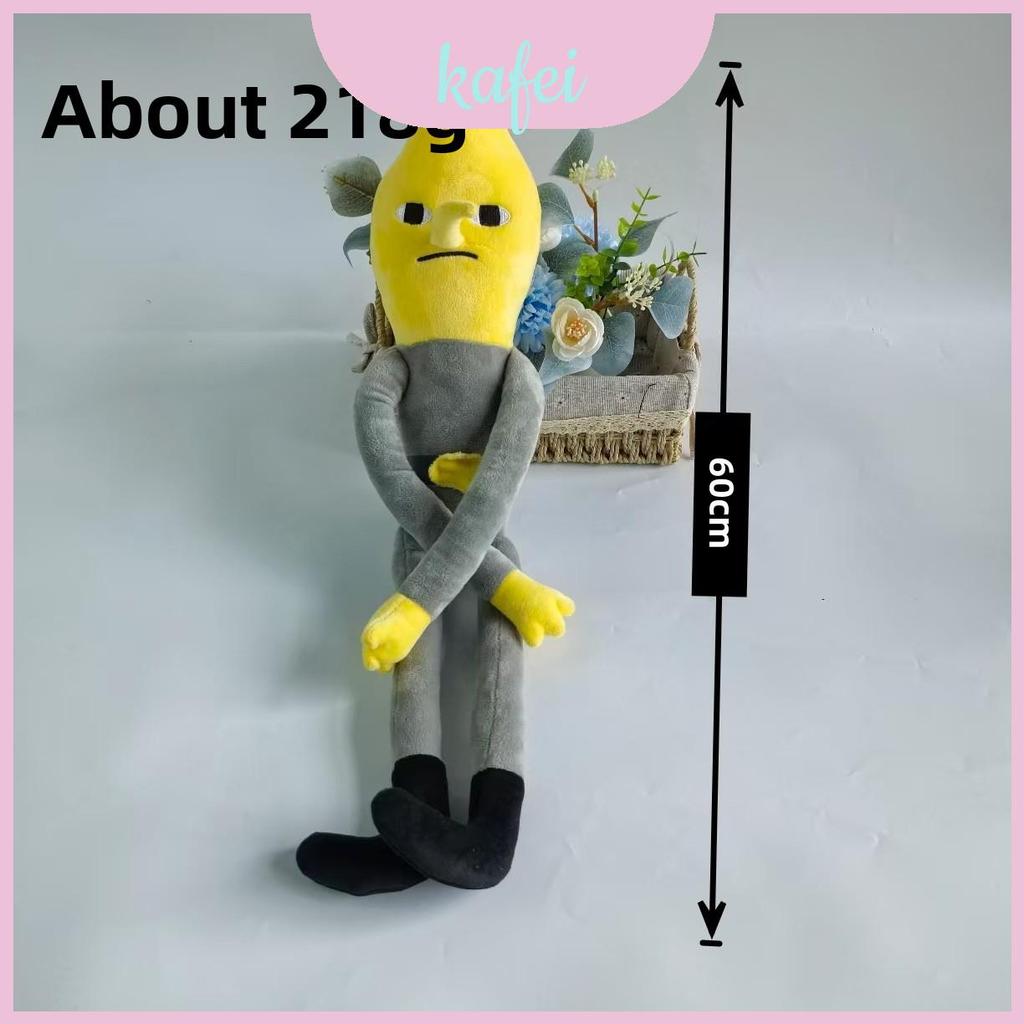 Lemongrab Time Adventure หมอนตุ๊กตา 60 ซม. ของเล่นตุ๊กตาขนาดใหญ่ของขวัญสําหรับวันเกิดวันหยุดและ