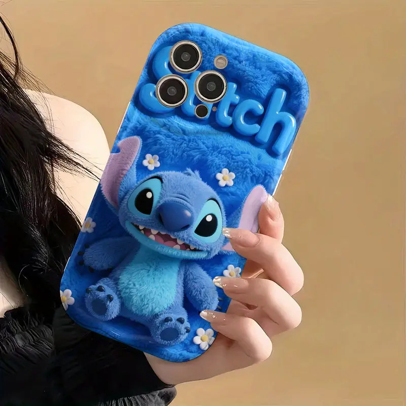 น่ารักการ์ตูนStitchเคสโทรศัพท์สําหรับVivo Y19s Y16 Y17 Y19 Y15 Y11 Y18 Y04 Y03 Y03T Y12 Y15s Y15a Y17s Y02sซิลิโคนกันกระแทกนุ่มปกหลัง