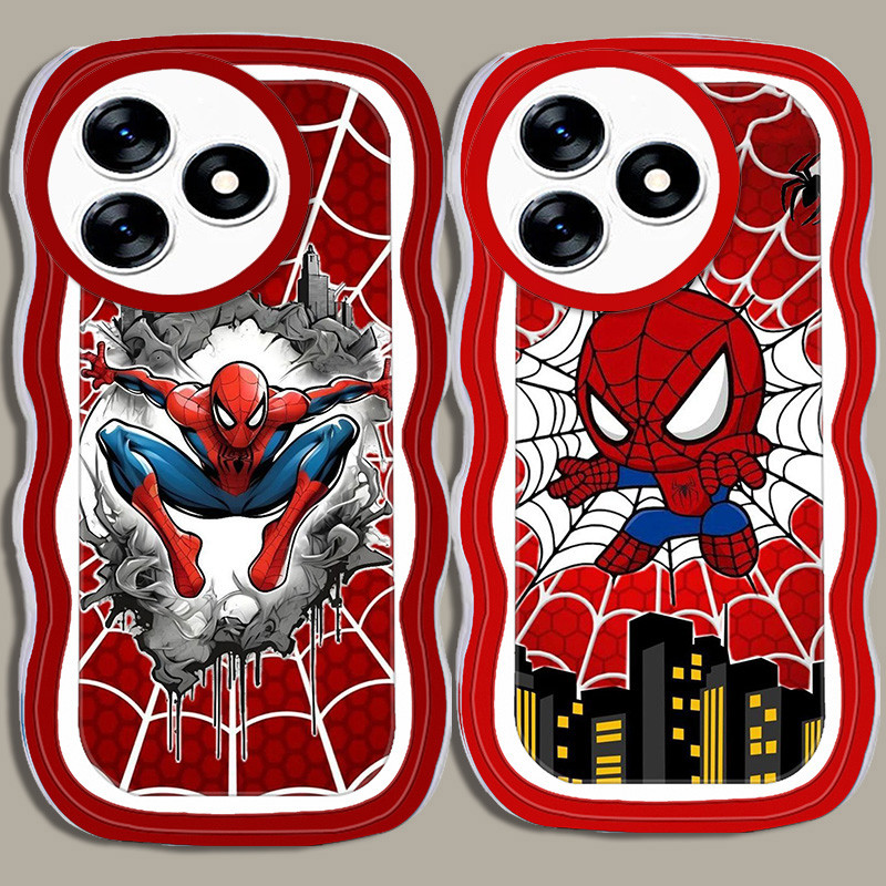 A-9 Spider-man TPU Casing สําหรับ Tecno Pova 6 5 Neo 2 7 Pro 5G เคสใส