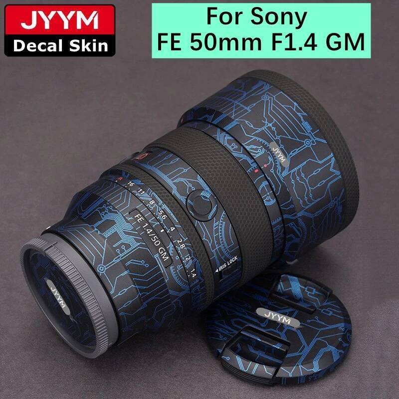 สําหรับ Sony FE 50 มม.F1.4 GM Decal ผิวไวนิลห่อฟิล์มเลนส์กล้อง Body สติกเกอร์ป้องกัน 50 1.4 F/1.4 1.