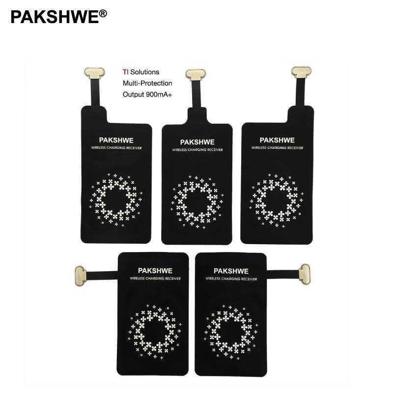 C Type C Qi Wireless Charger Receiver 5W Fast Charging Ti-Chip Adapter For Rog Phone2 All Non-Qi US