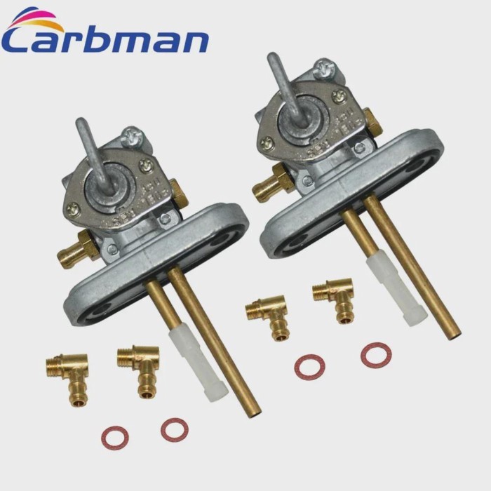 2 Sets Petcock Fuel Gas Tap Valve Right or Left For Yamaha XS650 XS750 Special XS850 XS1100
