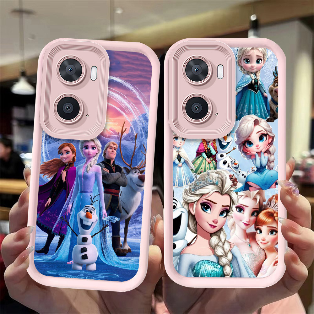 J-25 Frozen ดำขาวชมพูเคสโทรศัพท์หรับ VIVO Y15S Y02S Y15A Y16 Y01A Y01 IQOO Z7i