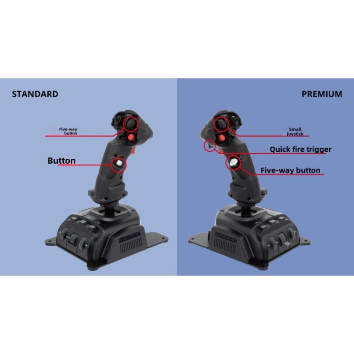 Gladiator NXT EVO SCG Series Model Flight Joystick/VKB Flight Simulator Game Joystick
