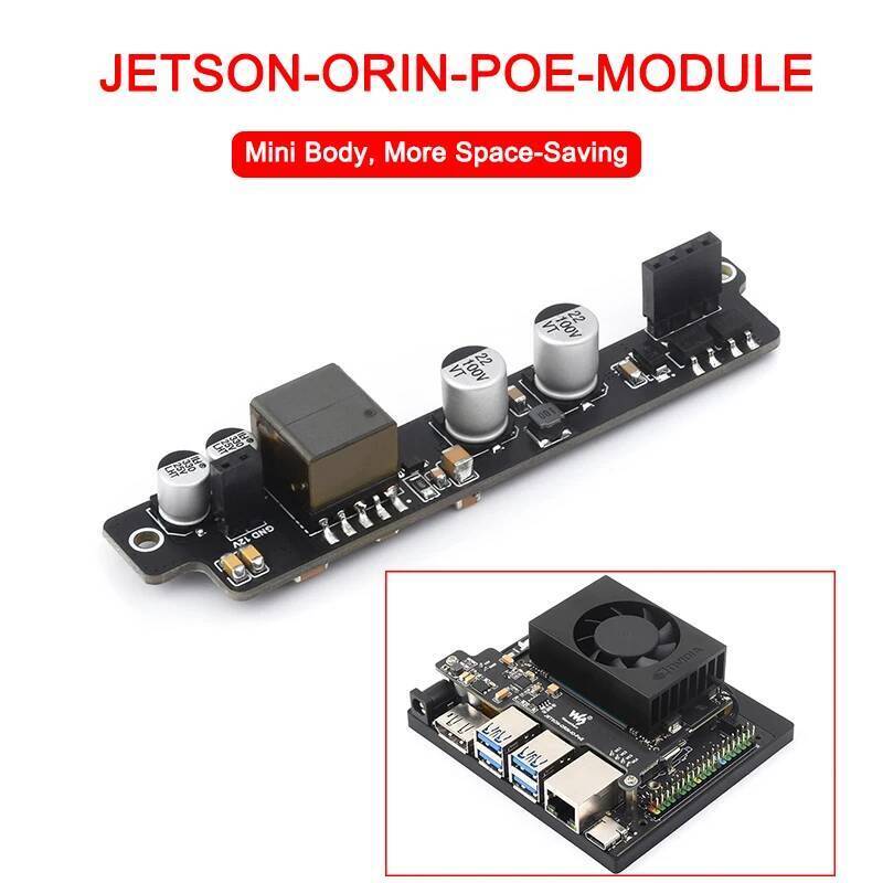 ใหม่ PoE บอร์ดขยายสําหรับ NVIDIA Jetson Orin Nano/NX รองรับ IEEE 802.3af/at PoE Mini Jetson Orin PoE
