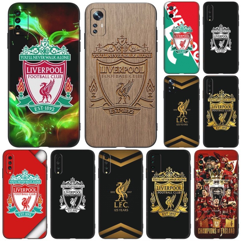 สําหรับ Redmi Note 11 11S 11E 11t Pro Plus A1 เคสโทรศัพท์ TPU นิ่มฝาครอบป้องกัน Liverpool Club (J-8)