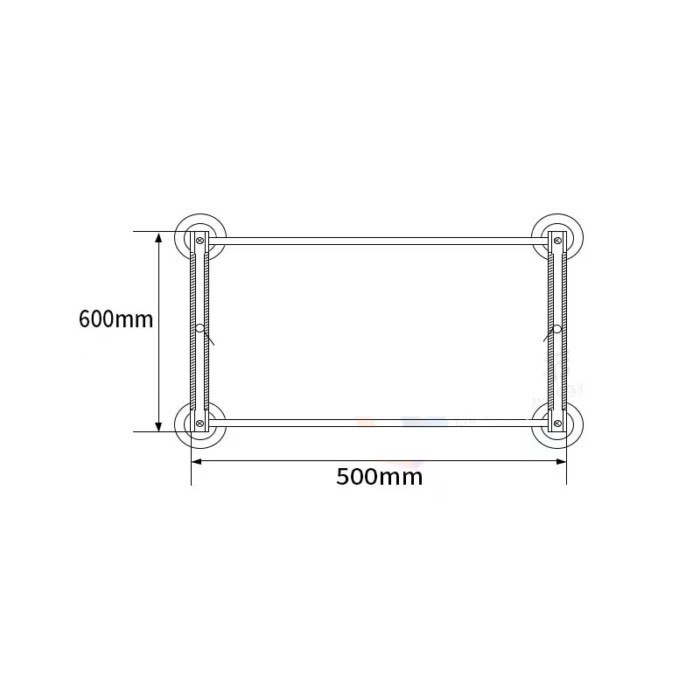 2026 4 Suction Cup LED LCD TV Screen Suction Cup Glass Vacuum TV Screen Suction Cup Vacuum Suction
