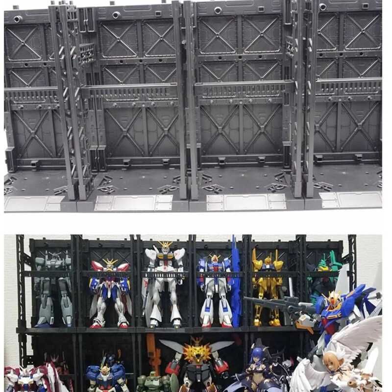 e Cartoon Character Figure Model Storage Box Interlocking Organizer Stackable for LEGO,Anime,Gundam