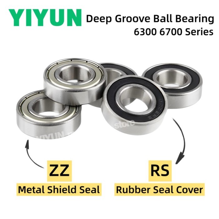 1-10pcs 6300 6301 6302 6304 6305 6306 6307 6308 6309 6310 6700 6701 6702 6703 6704 ZZ 2RS Deep Groo