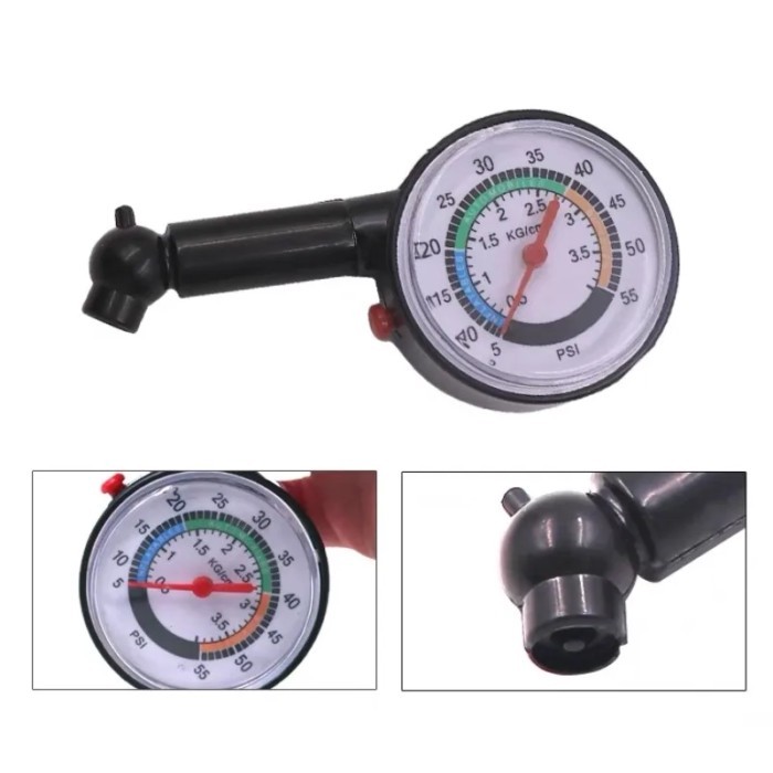 Car Tire Pressure Gauge Compact High Precision Motorcycle Tire Pressure Gauge Tire Measurement Tool