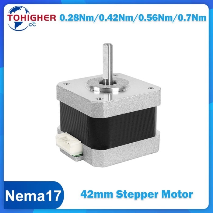 Nema17 Stepper Motor 42mm Motor Driver 0.28/0.42/0.56/0.7Nm For CNC 3D Printer Laser Engraving Mach