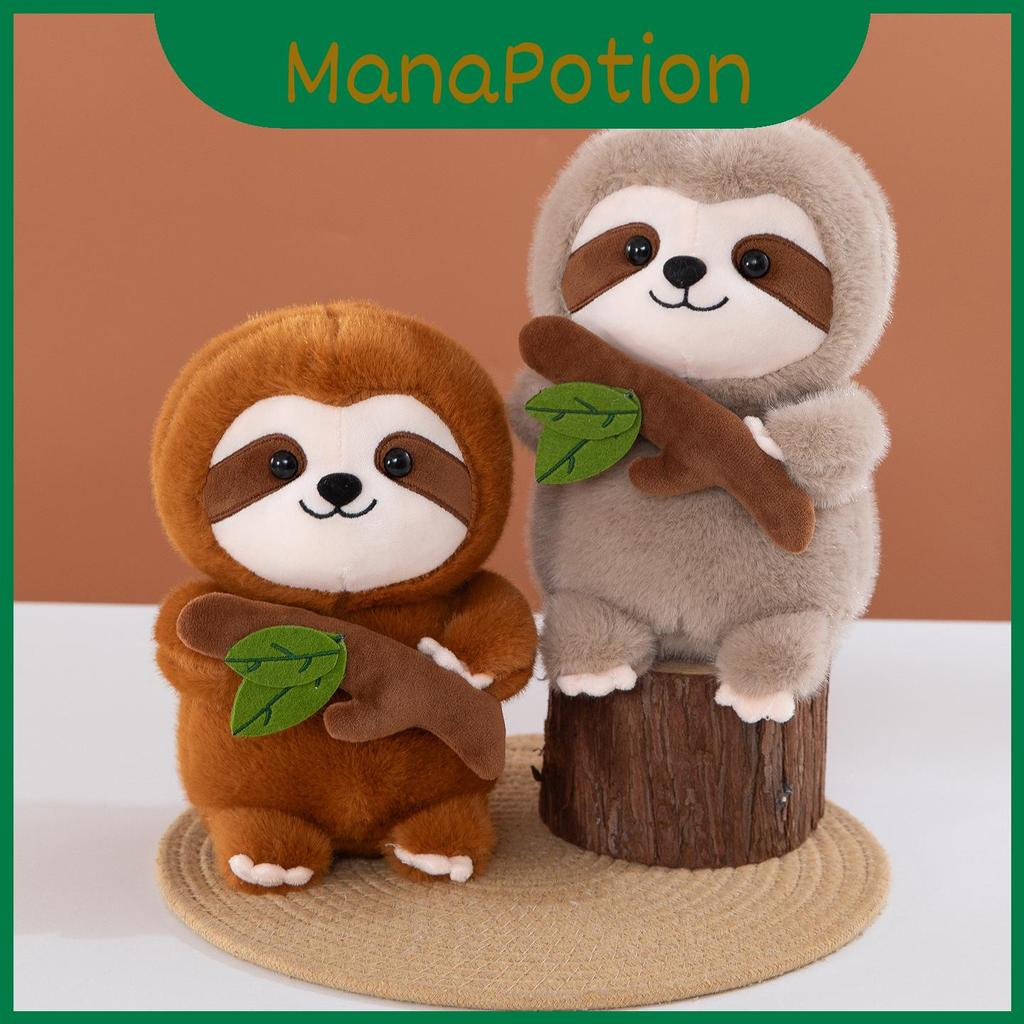 ตุ๊กตาตุ๊กตาการ์ตูน Sloth กํามะหยี่คุณภาพสูงสําหรับเด็กก่อนนอน