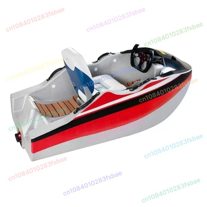 Electric Jet Boat Kart for Adults Mini Jet Boat for Lake River Sea and Ocean Rowing Boat