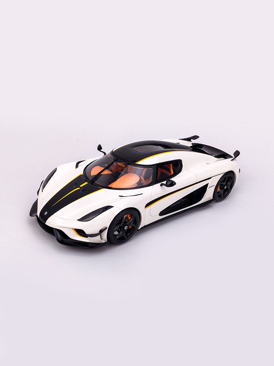 GT Spirit 1: 18 Koenigsegg 2018 Koenigsegg regera Supercar Car Model Out of Print Model