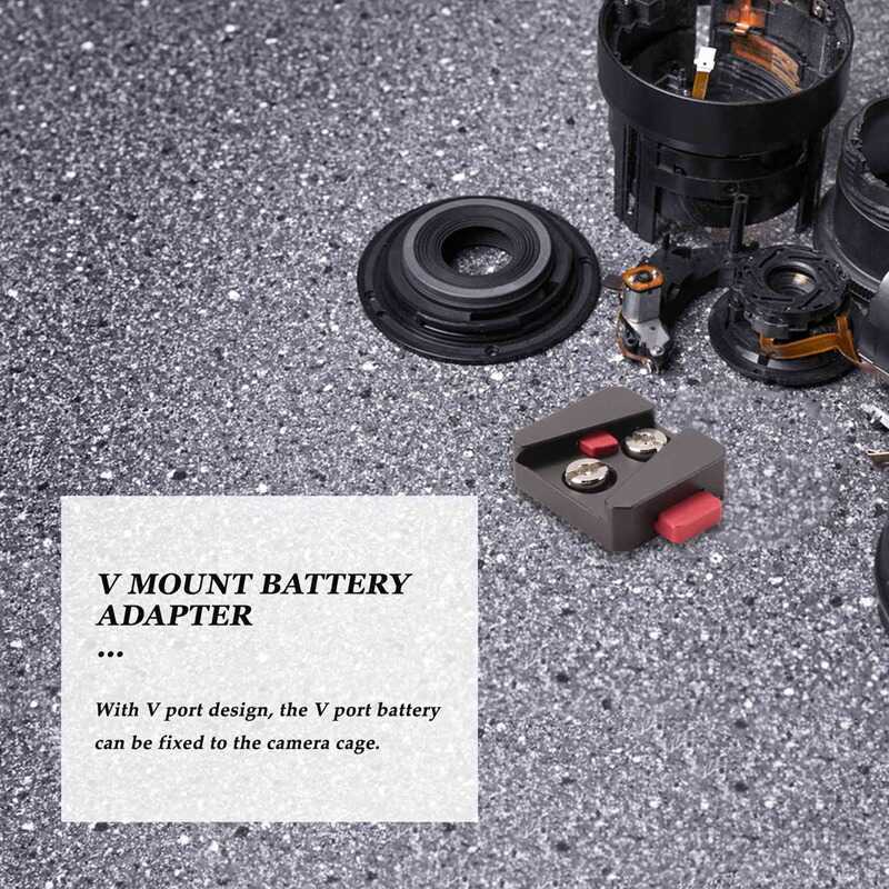 C D71/4 Universal V Mount Battery Quick Release Plate Adapter Accessories Portable Single Base For