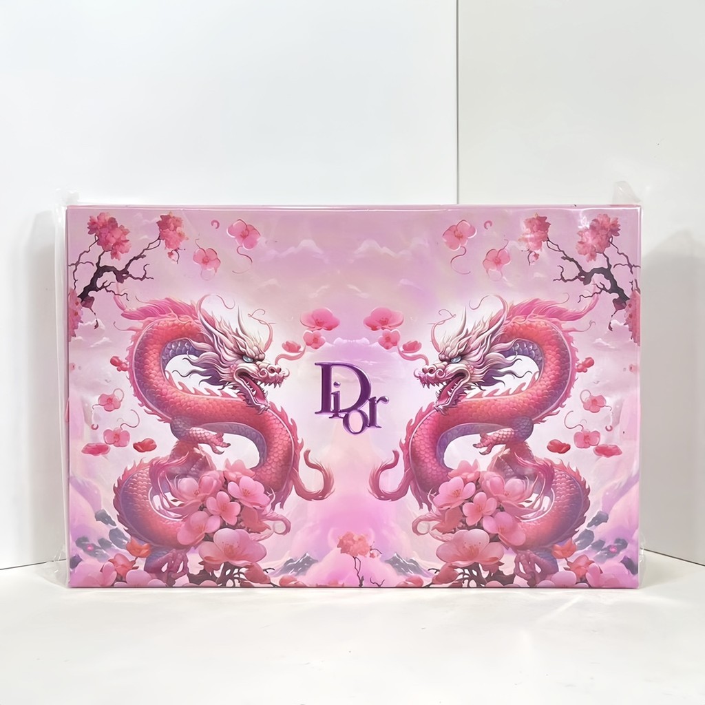 Hot Style Fashion 80 Peach Blossom Dragon Lipstick Sample 5 ชิ้น Set Blue Gold Version มี 1.5g x 5 พ