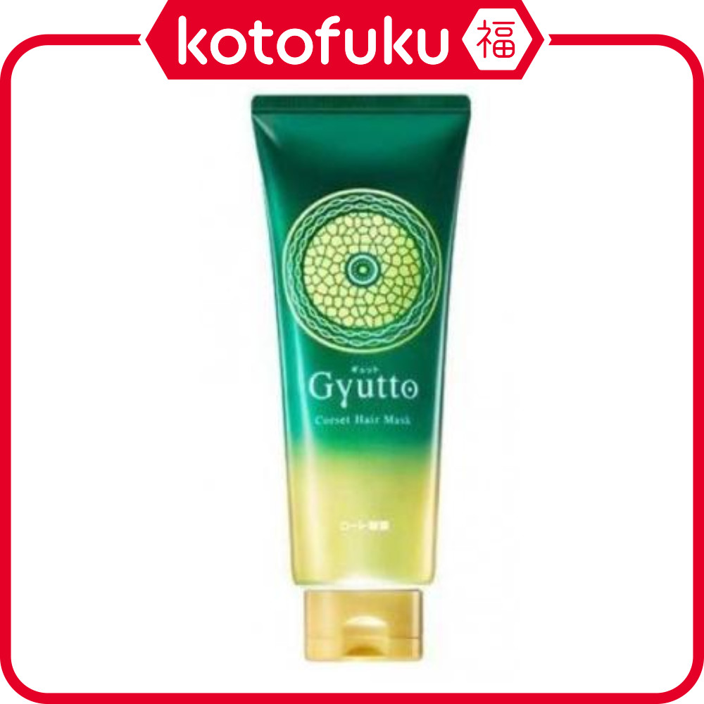 Japan ROHTO GYUTTO Corset Hair Mask Treatment 200g