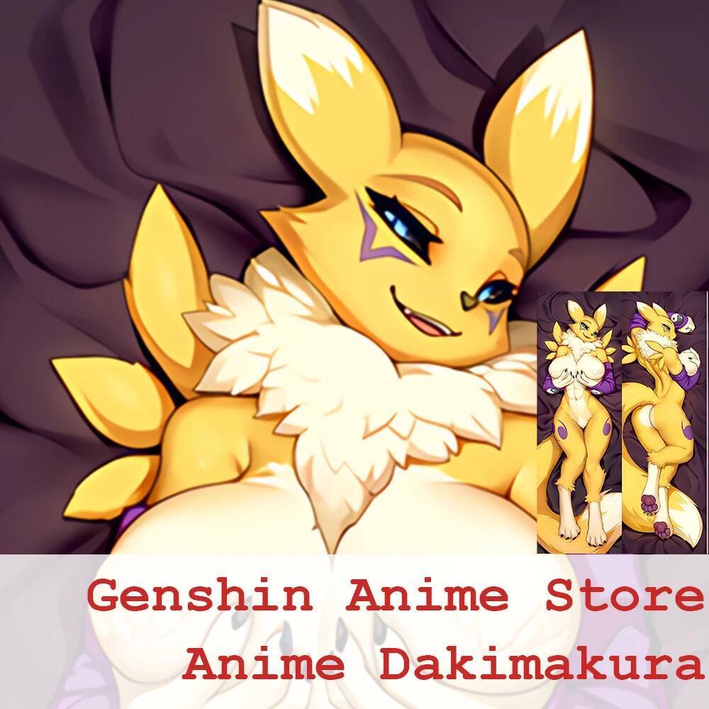 Furry Dakimakura อะนิเมะ Loona (Helluva Boss) หมอน 2 ด้านพิมพ์ขนาดชีวิต 2WAY ปลอกหมอนอิงปลอกหมอน Ota
