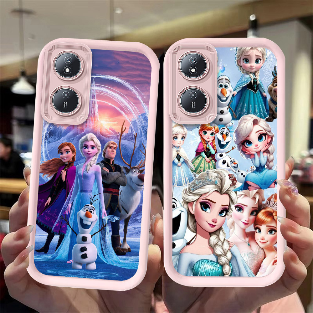 J-25 Frozen ดำขาวชมพูเคสโทรศัพท์หรับ OPPO A98 Reno 8T A1 A1X A60 F23 A2X Pro 5G