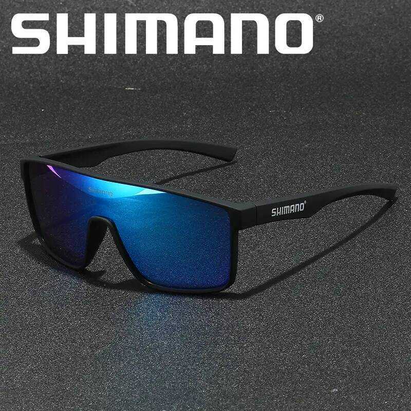 แว่นกันแดดโพลาไรซ์ตกปลา SHIMANO แว่นตาจักรยาน MTB แว่นกันแดดกันลม สำหรับผู้ชายและผู้หญิง,115