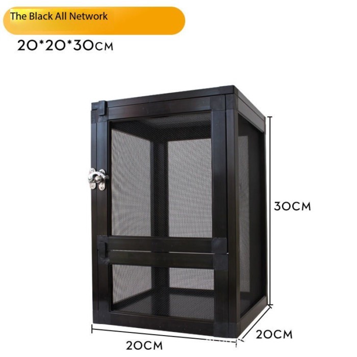 Turtle Reptile Box Lizard Snake Hermit Crab Rainforest Tank Landscape Box Reptile Breeding Box DWR0
