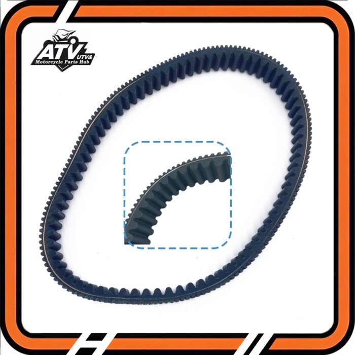 Original 30.7x874 Drive Motorcycle Belt For Yamaha Grizzly 400 450 25300-F12-0000 LU013144