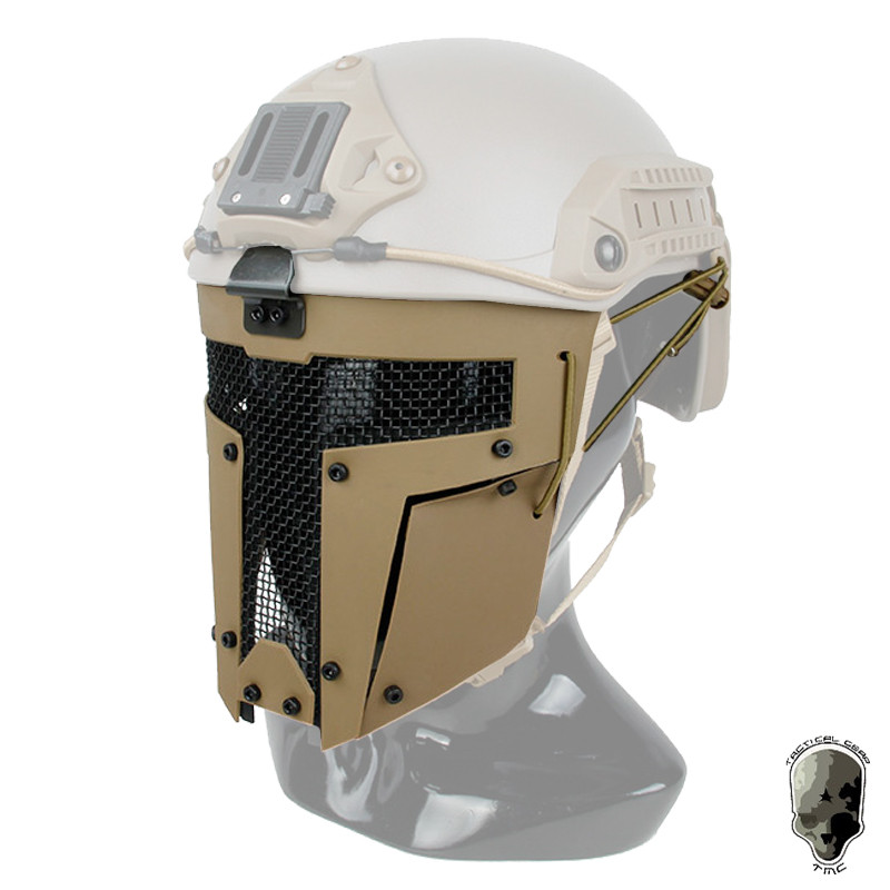 [หุ้นล่าสุด] TMC Tactical Airtrain SPT Net SPT Spatula Net abs AF Face Mask ติดตั้งหมวกกันน็อค 2671