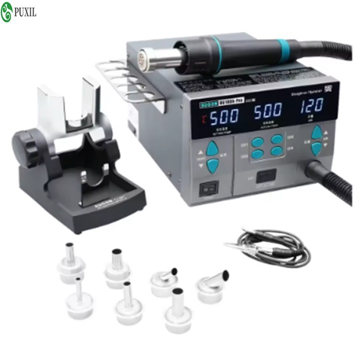 SUGON 8610DX Pro 1000W Hot Air Rework Station Microcomputer Digital Display BGA Rework Station Curv