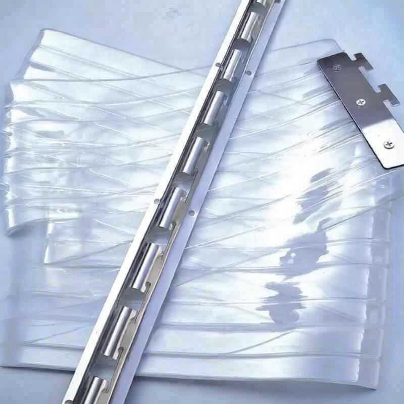 ☃ Wind Blocking Cold Air Prevention Transparent PVC Soft Door Curtain