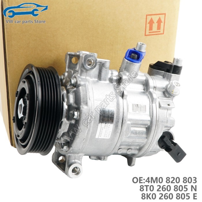 4M0820803 8T0260805E N 8K0260805E L Car AC Compressor For MACAN Touareg Q5 Q7 Q8 A4S4 allroad quatt