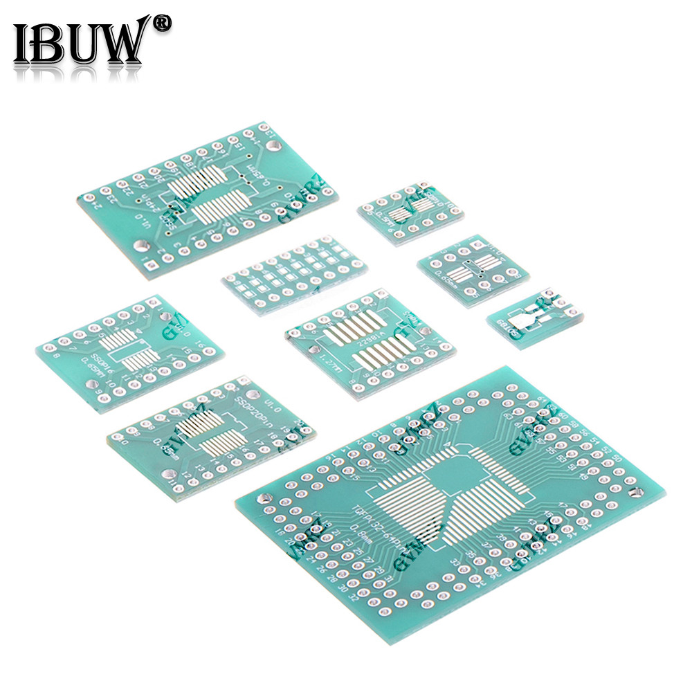 บอร์ดอะแดปเตอร์ PCB IC SMD เป็น DIP Converter สําหรับ 08805 0603 0402 SOT23 SOT89 SOT223 SOP Series