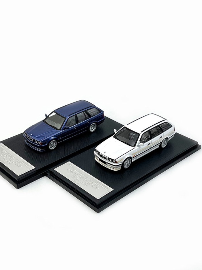 พร้อมสต็อก Mortal 1: 64 BMW E34 Arbina ALPINA HEC North Exhibition Limited Alloy Car Model