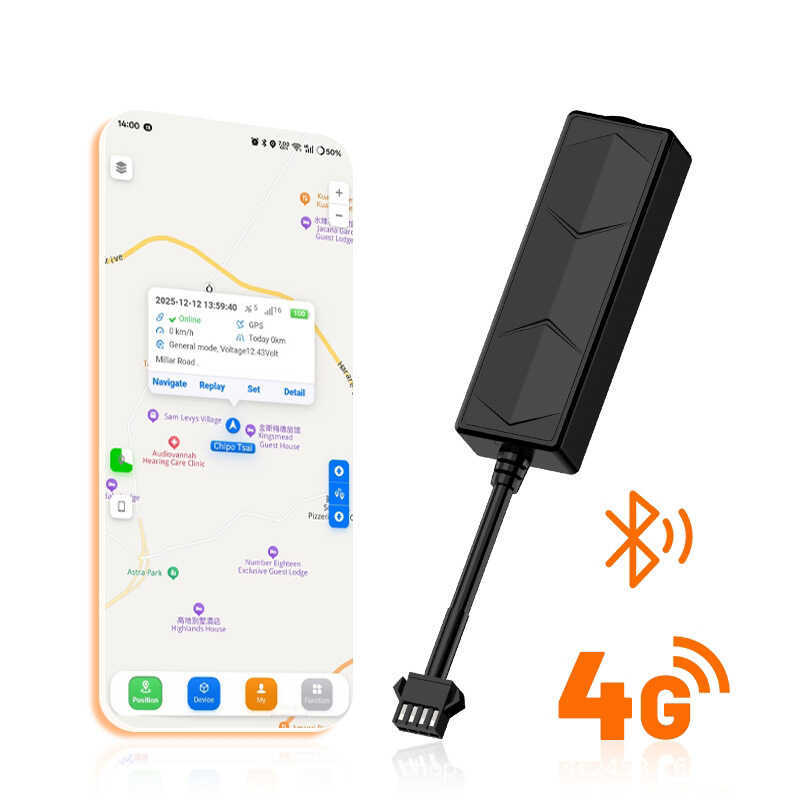 4G Car Motorcycle GPS Tracker Real-Time Tracking Free Platform