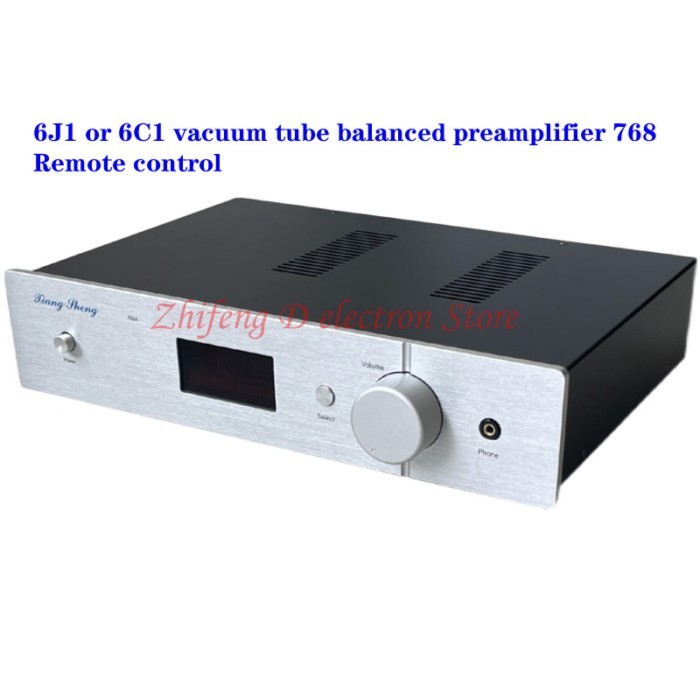6J1 or 6C1 vacuum tube balanced preamplifier 768, remote control, using British Matisse classic cir