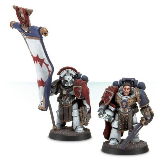 [Warhammer] H219 MK4 Command Group Star Warrior โมเดลเรซิ่น Unpainted