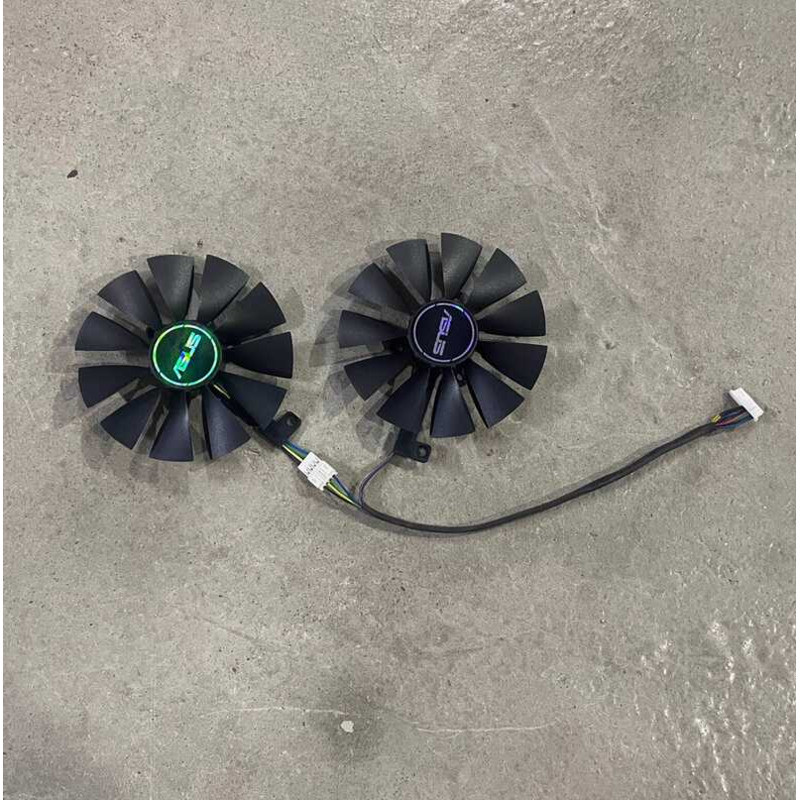 พัดลมระบายความร้อนการ์ดกราฟิก ASUS/ASUS DUAL-RTX2060 RTX2070 RTX2080 2080TI