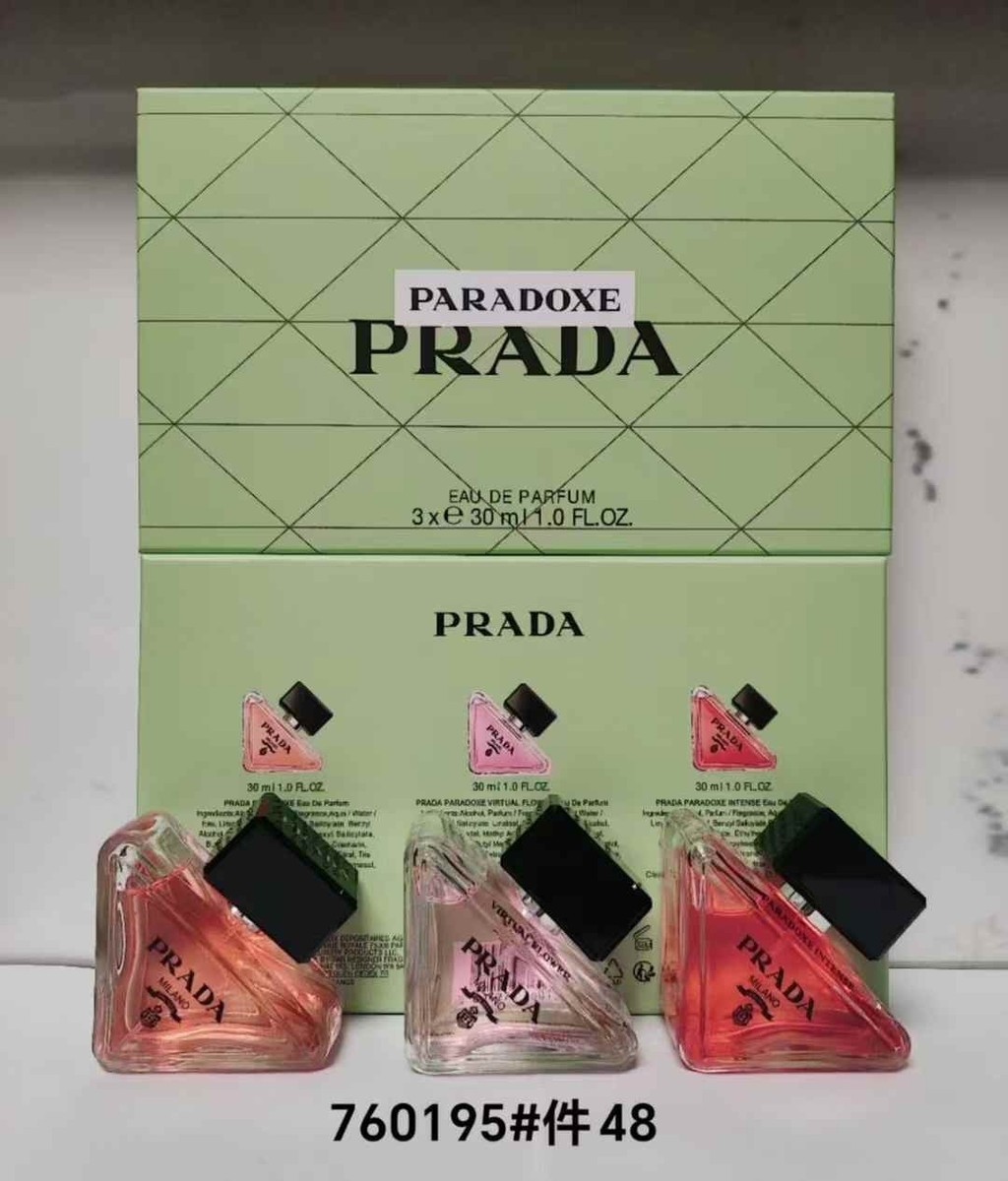 แฟชั่น General/60 Prada I Benmo Perfume Medium Sample 30ml ชุดสามชิ้นประกอบด้วย: 30ml * 3 พร้อมหัวฉี