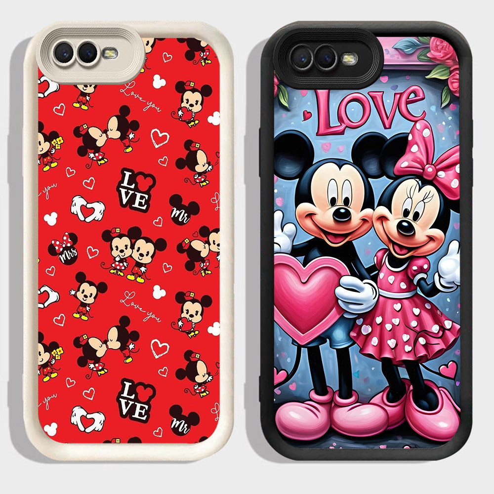 เคสป้องกันสําหรับRealme C2 C2s OPPO A5 A12E A37 A1K A39 A3S A83 2018 กรณีNR15 Mickey Mouse
